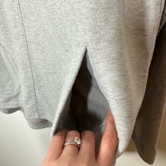 LOLE Light Grey French Terry Pullover Size XL - Picture 2 of 6